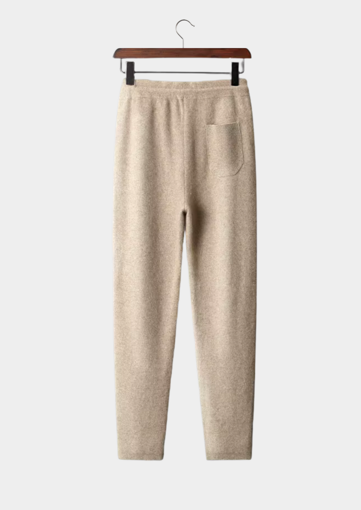 Premium Cashmere Pleated Trousers | Portovelli