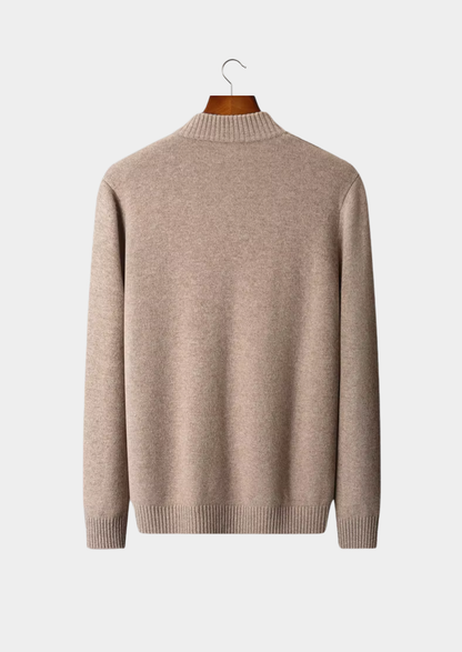 Pure Extra-Fine Merino Wool Button Cardigan | Portovelli