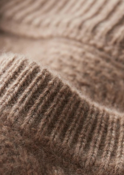 Pure Extra-Fine Merino Wool Wintertime Crewneck | Portovelli