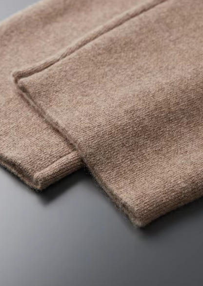Premium Cashmere Straight Trousers | Portovelli