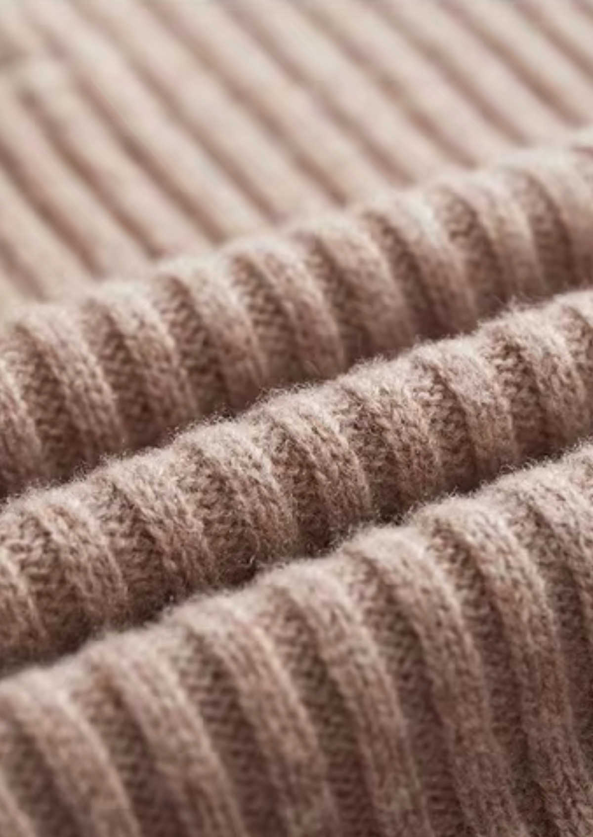 Pure Extra-Fine Merino Wool Ribbed Henley Sweater | Portovelli