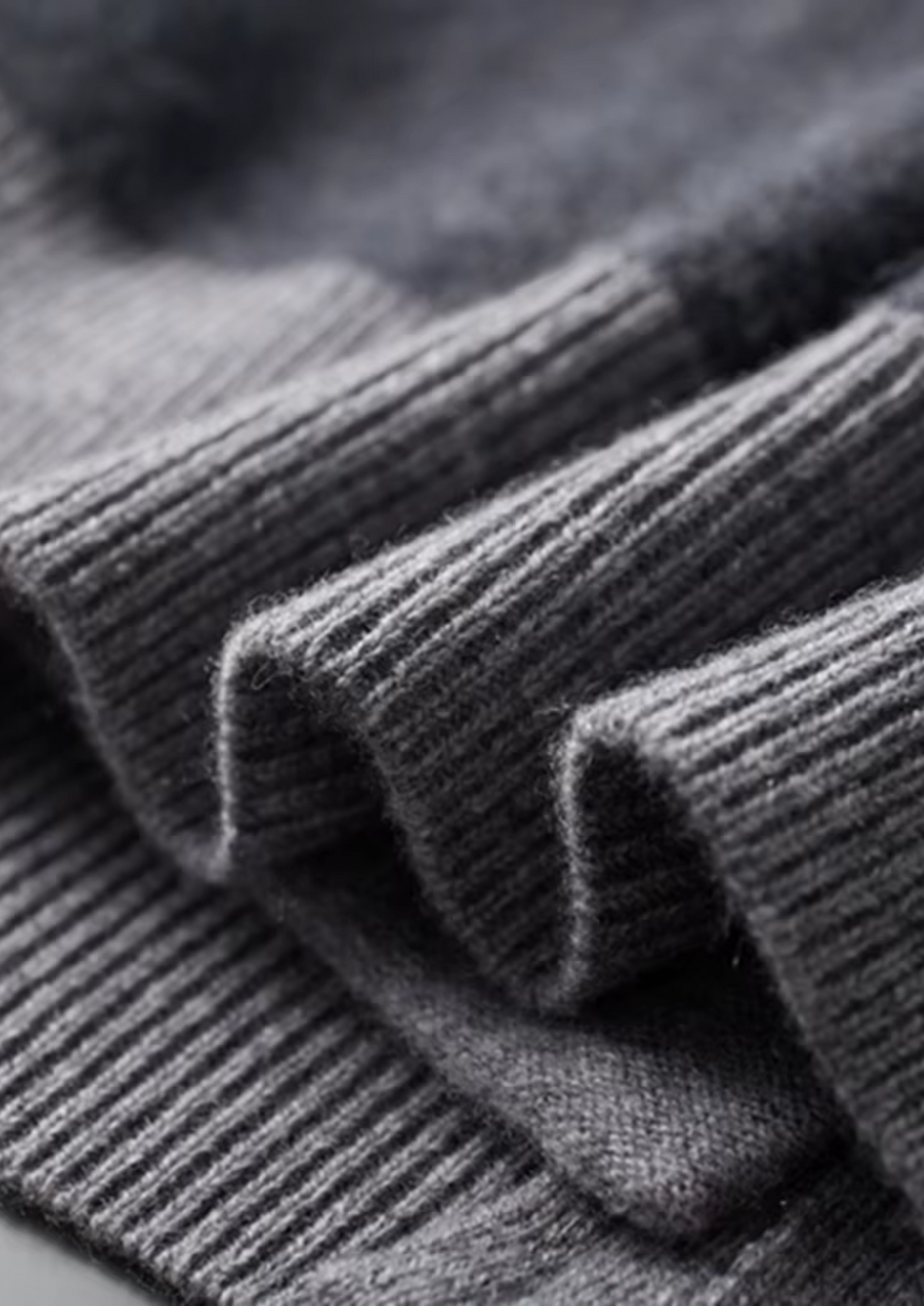 Premium Cashmere Dark Gray Torino Leisure Set | Portovelli