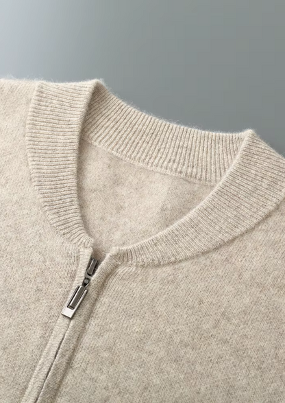 Pure Extra-Fine Merino Wool V-Neck Cardigan | Portovelli