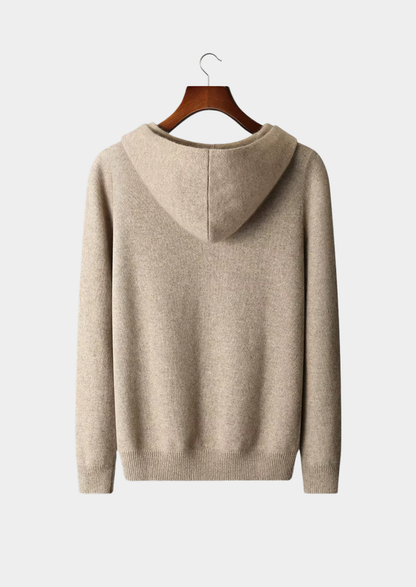 Premium Cashmere Essential Hoodie | Portovelli