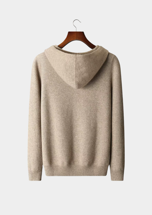 Premium Cashmere Essential Hoodie | Portovelli