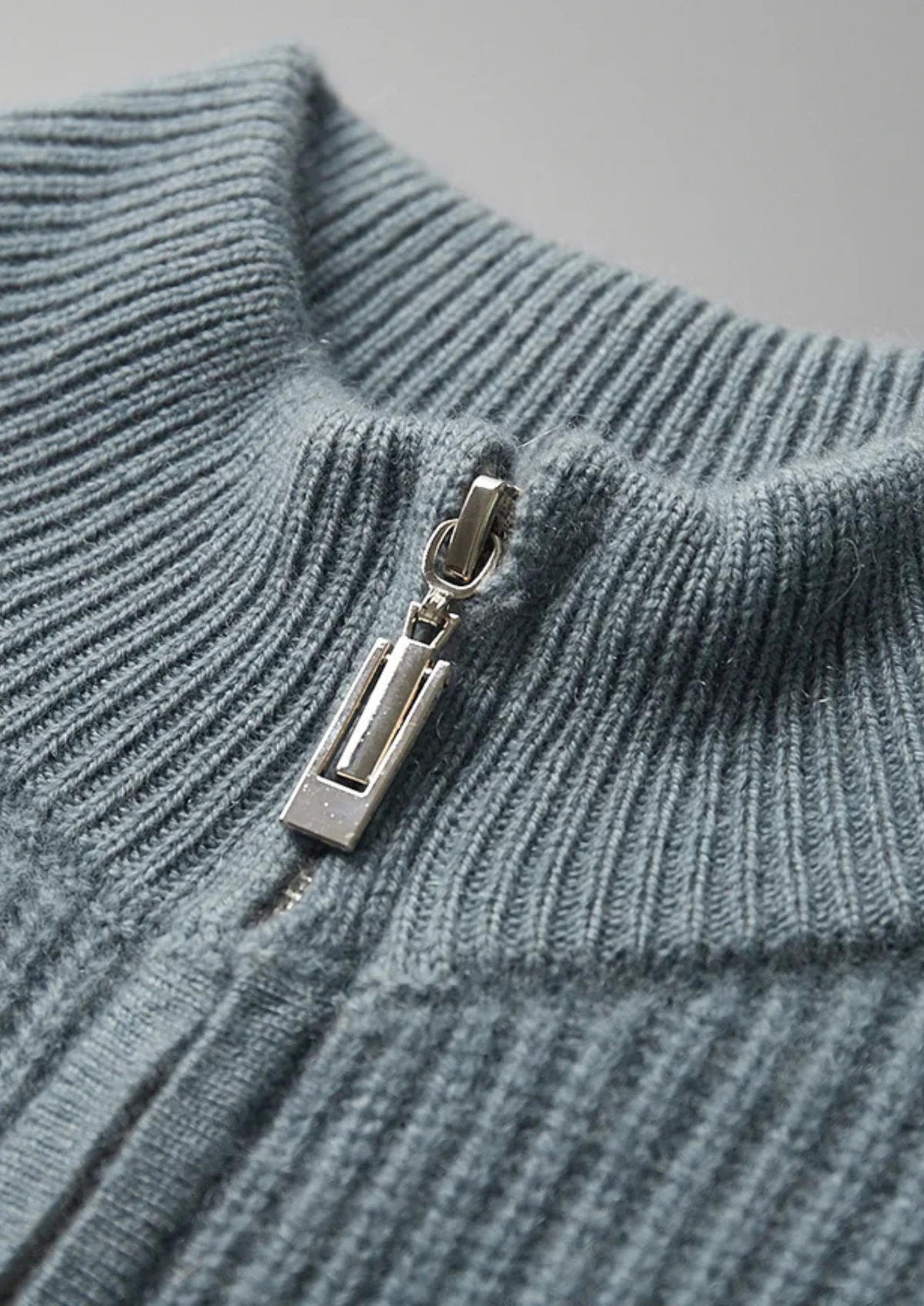 Premium Cashmere Ribbed Cardigan | Portovelli