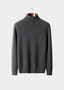 Pure Cashmere Dark Gray Essential Rollneck