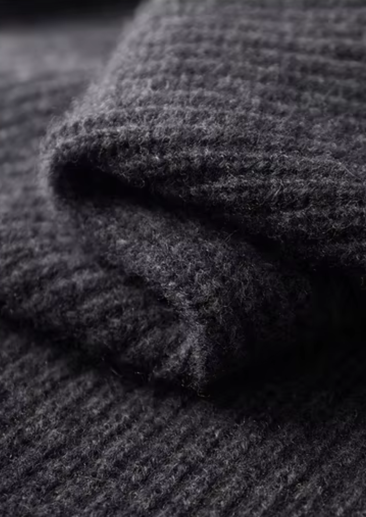 Pure Extra-Fine Merino Wool Funnel Neck Dual Zip Cardigan | Portovelli