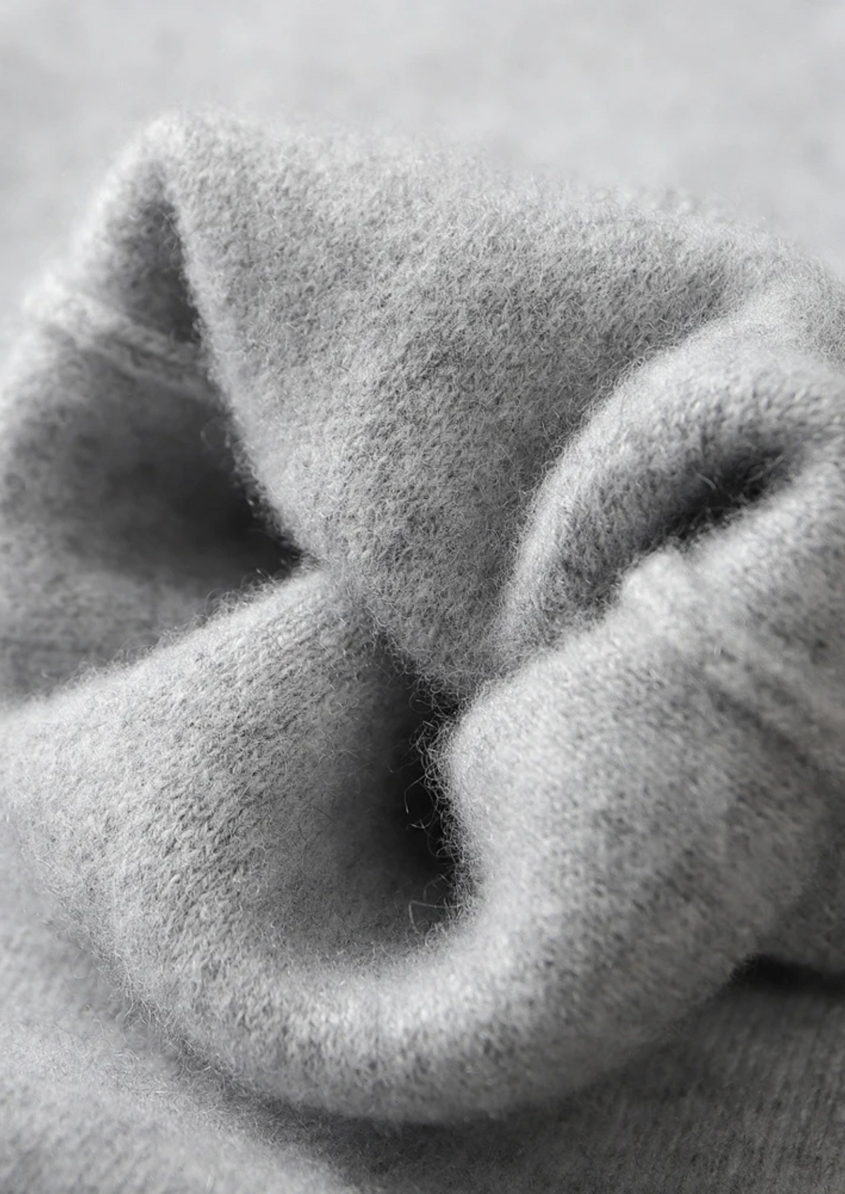 Premium Cashmere Light Gray Alain Leisure Set | Portovelli