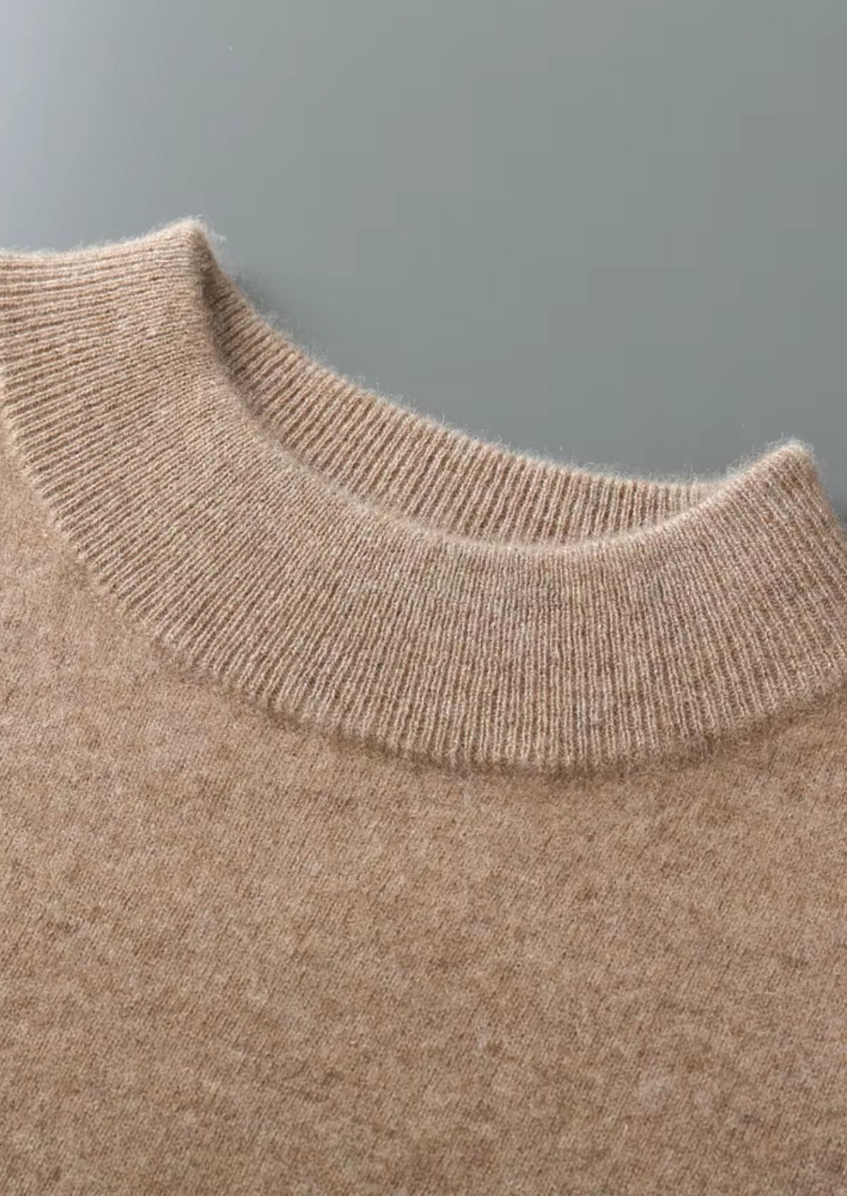 Pure Extra-Fine Merino Wool Classic Mockneck | Portovelli