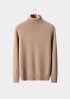 Pure Cashmere Beige Essential Rollneck