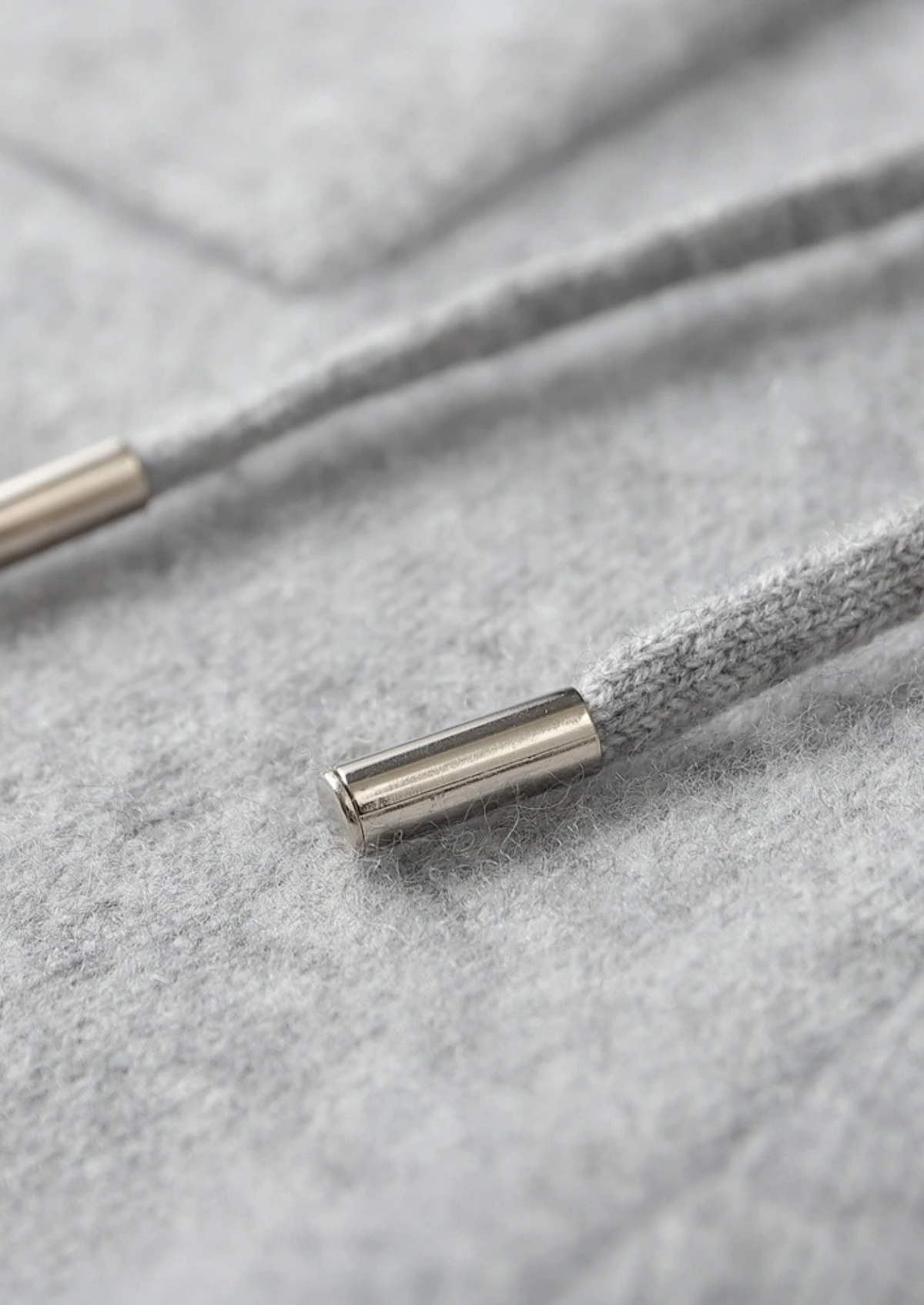 Premium Cashmere Light Gray Alain Leisure Set | Portovelli