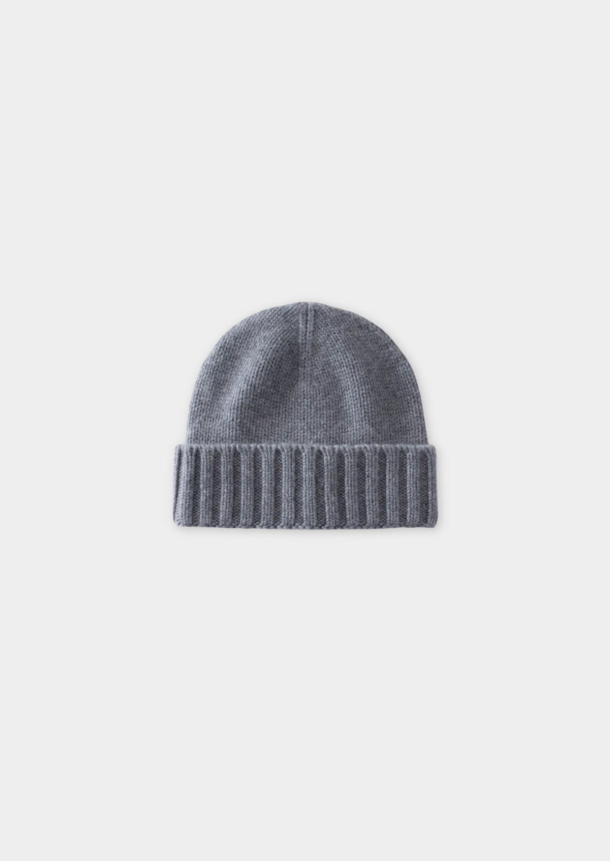 Light Gray Cashmere Wintertime Beanie | Portovelli
