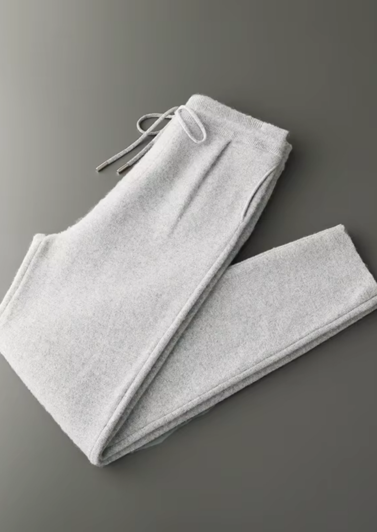 Premium Cashmere Pleated Trousers | Portovelli
