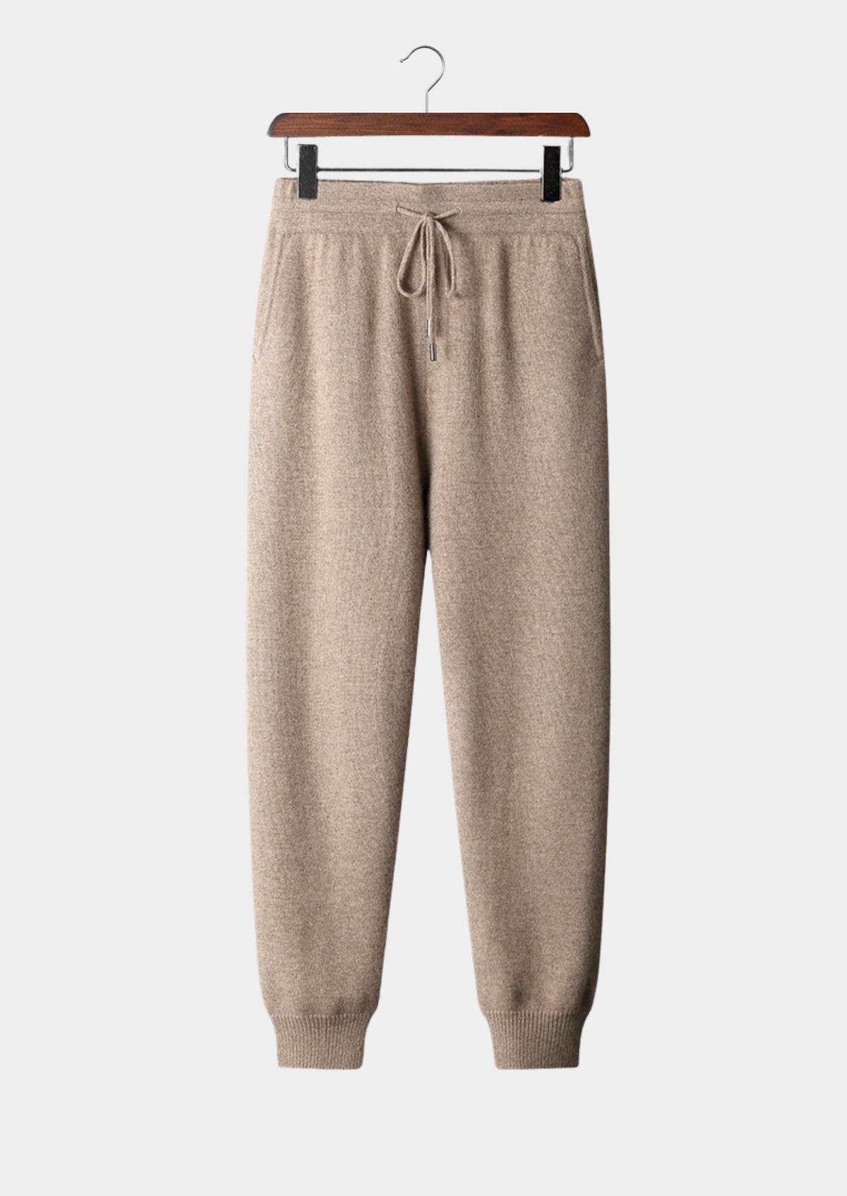 Premium Cashmere Essential Leisure Joggers | Portovelli