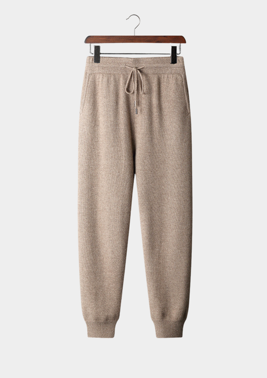 Premium Cashmere Essential Leisure Joggers | Portovelli