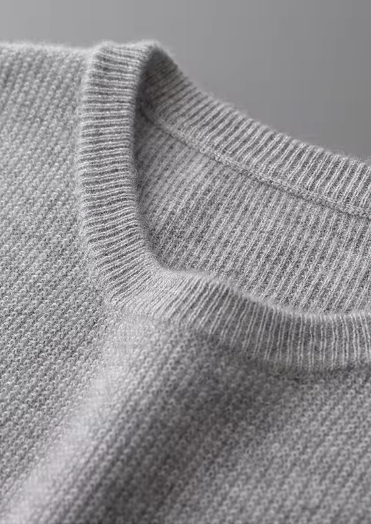 Pure Extra-Fine Merino Wool Crewneck Vest | Portovelli