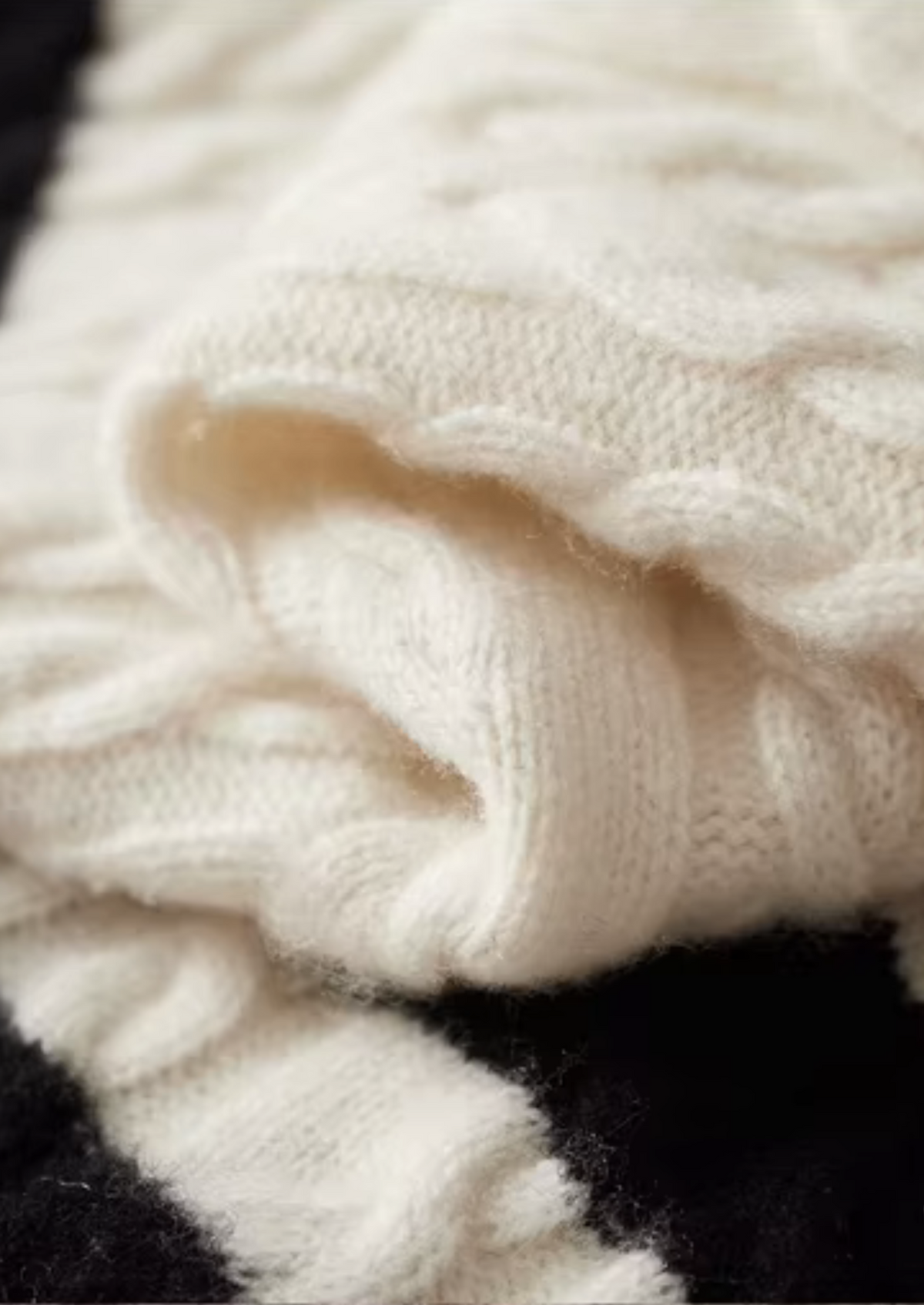 Pure Extra-Fine Merino Wool Striped Half-Zip Sweater | Portovelli