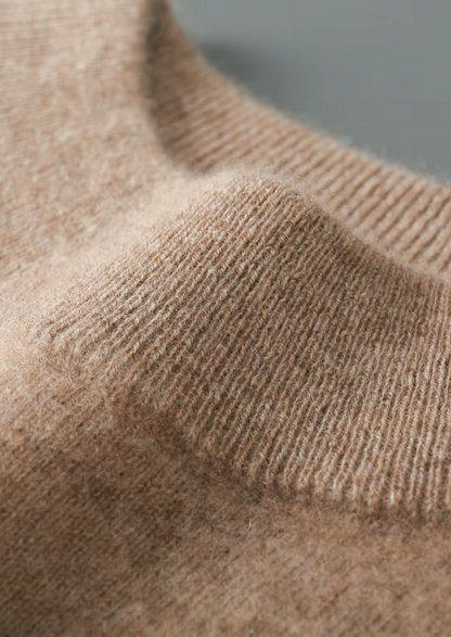 Pure Extra-Fine Merino Wool Classic Mockneck | Portovelli