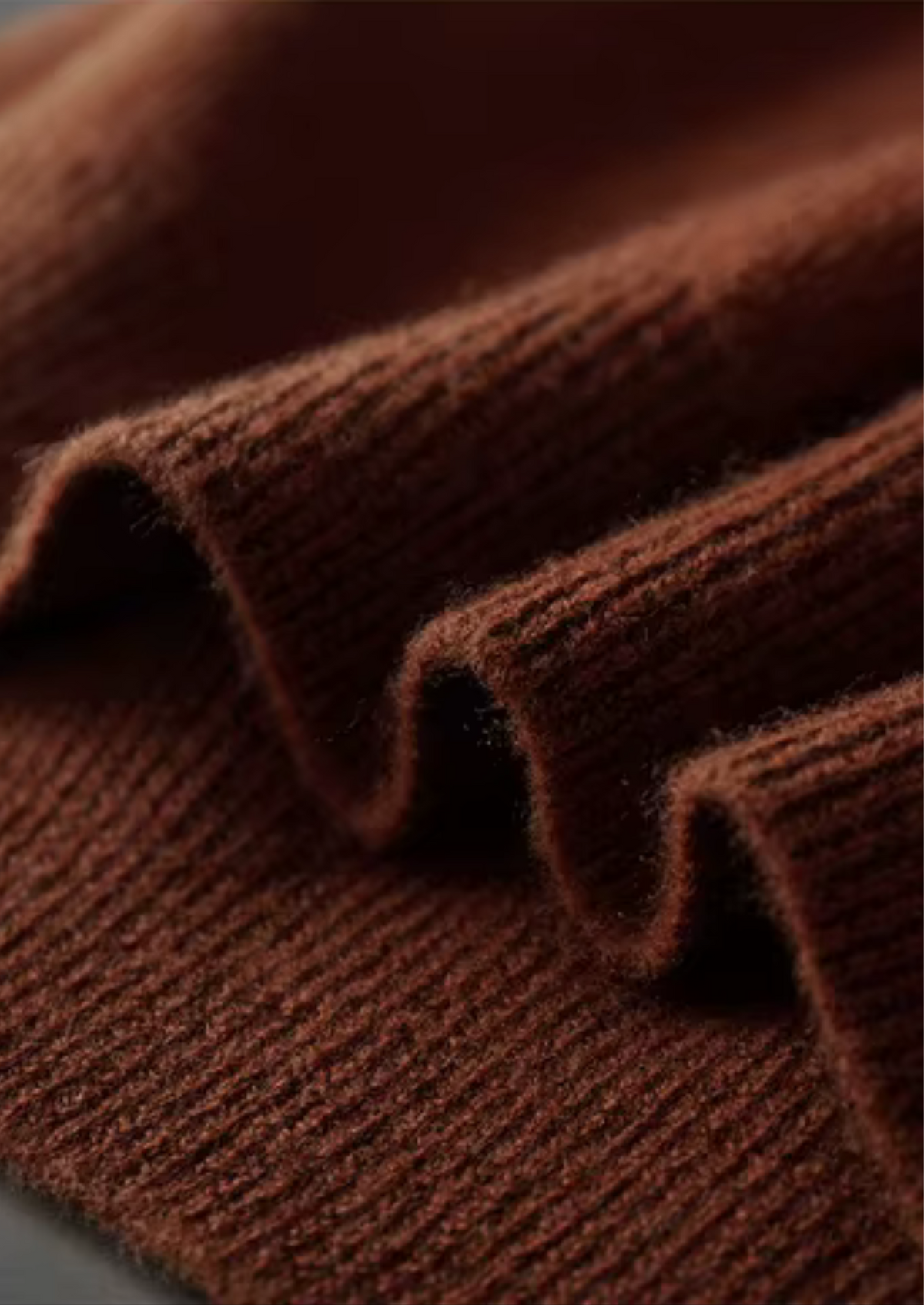 Pure Extra-Fine Merino Wool Ribbed Buttonless Polo | Portovelli