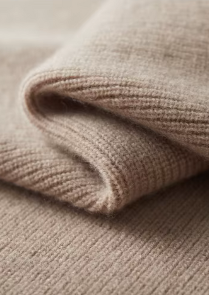 Pure Extra-Fine Merino Wool Two Tone Zipper Sweater Polo | Portovelli