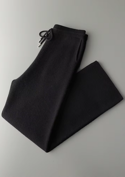 Premium Cashmere Relaxed Trousers | Portovelli