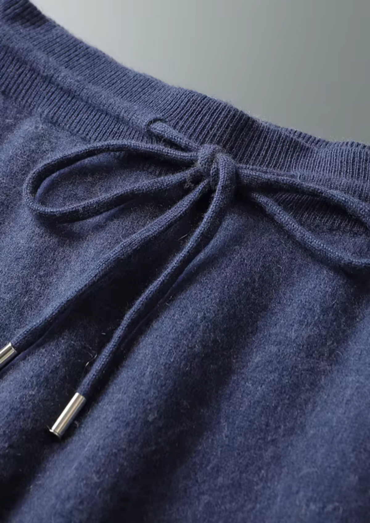 Premium Cashmere Navy Blue Milano Leisure Set | Portovelli