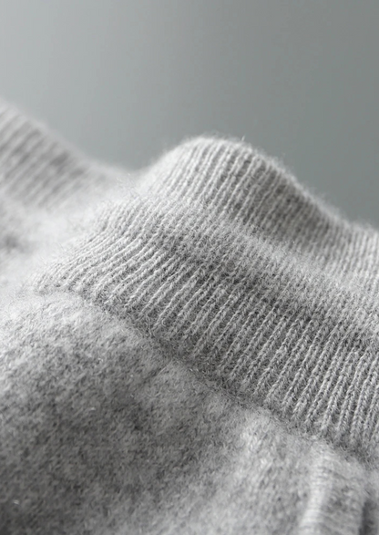 Premium Cashmere Light Gray Alain Leisure Set | Portovelli