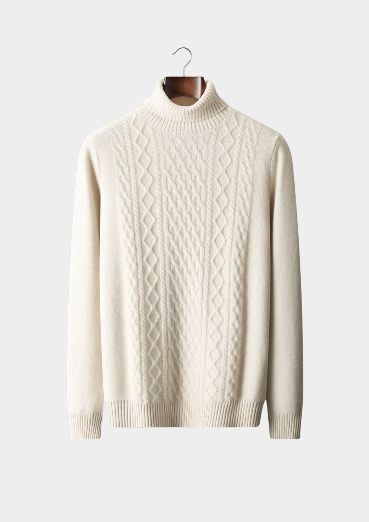 Pure Extra-Fine Merino Wool Wintertime Rollneck | Portovelli