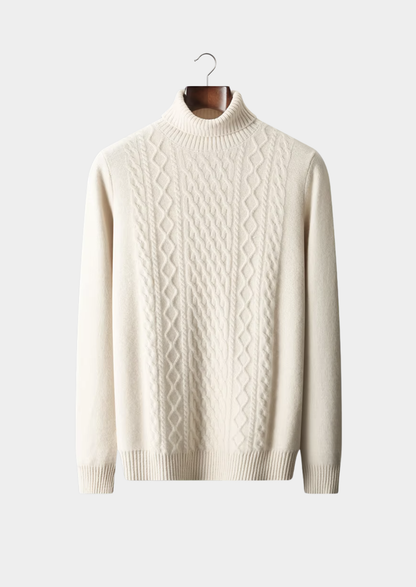 Pure Extra-Fine Merino Wool Wintertime Rollneck | Portovelli