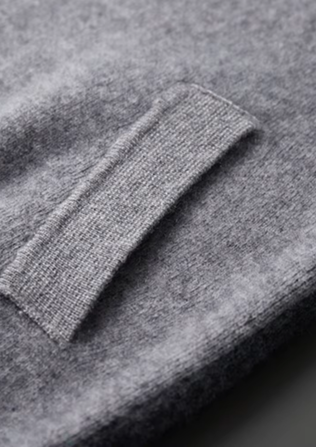 Premium Cashmere Dark Gray Torino Leisure Set | Portovelli