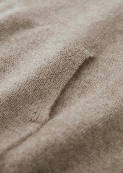 Premium Cashmere Essential Hoodie | Portovelli
