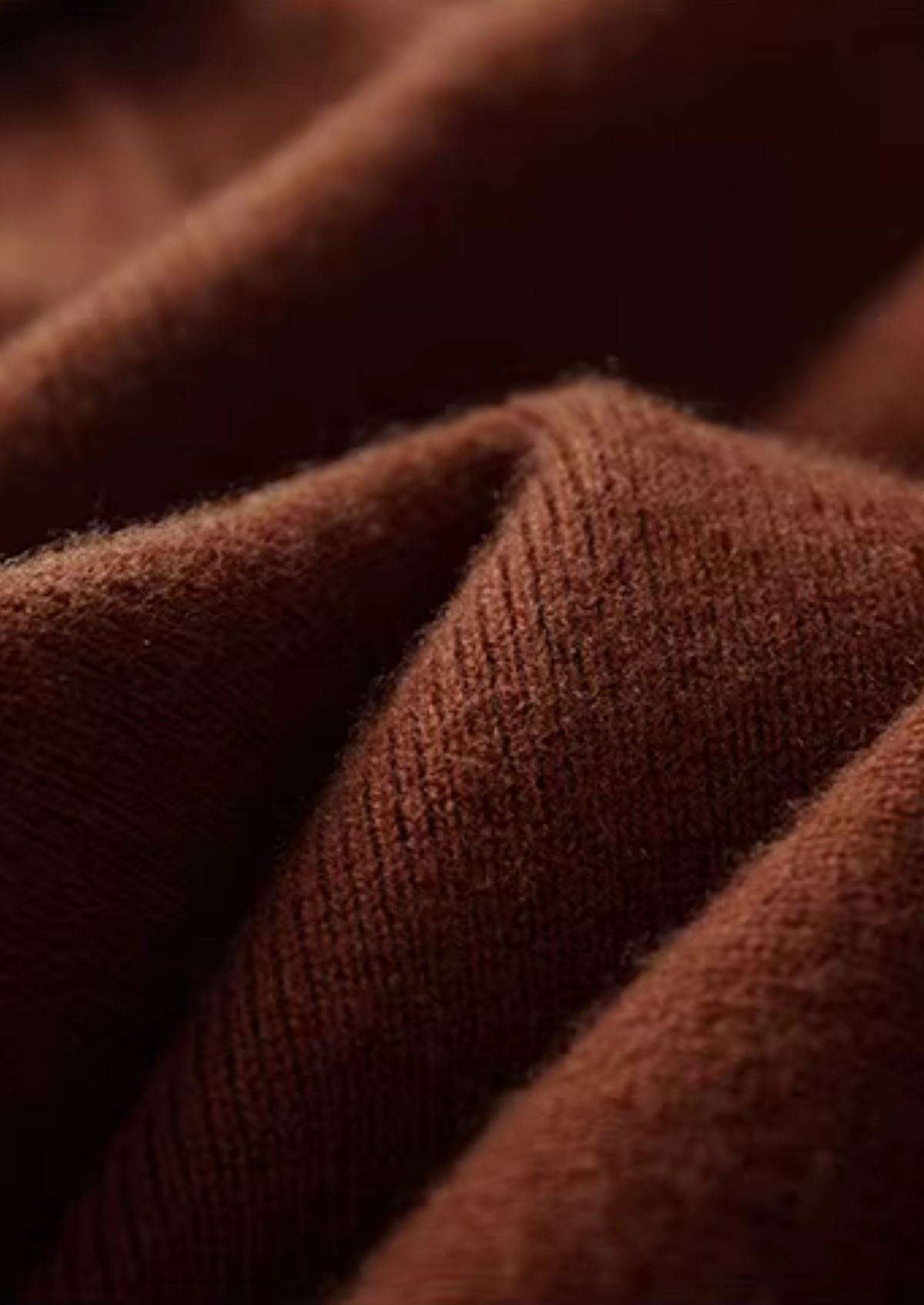 Pure Extra-Fine Merino Wool Ribbed Buttonless Polo | Portovelli
