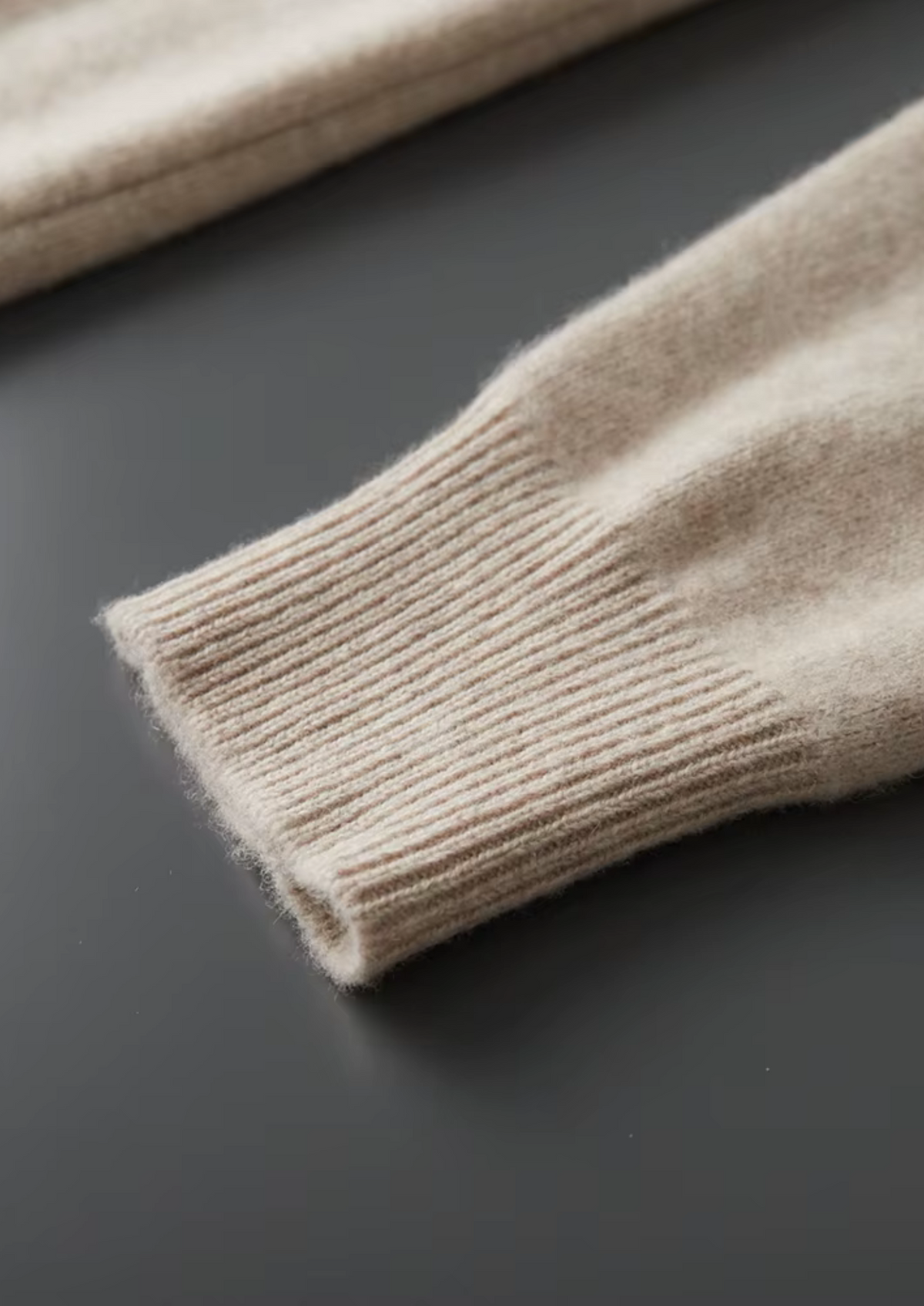 Pure Extra-Fine Merino Wool Button Hoodie | Portovelli