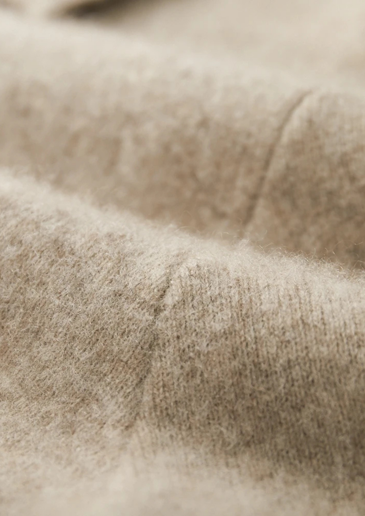 Premium Cashmere Zip Polo Cardigan | Portovelli