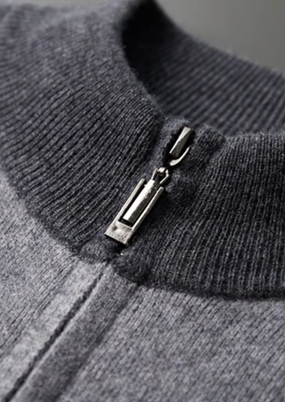Premium Cashmere Dark Gray Torino Leisure Set | Portovelli