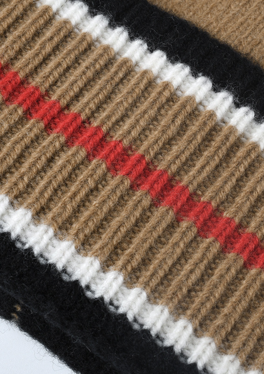 Caramel Merino Wool Wintertime Beanie | Portovelli