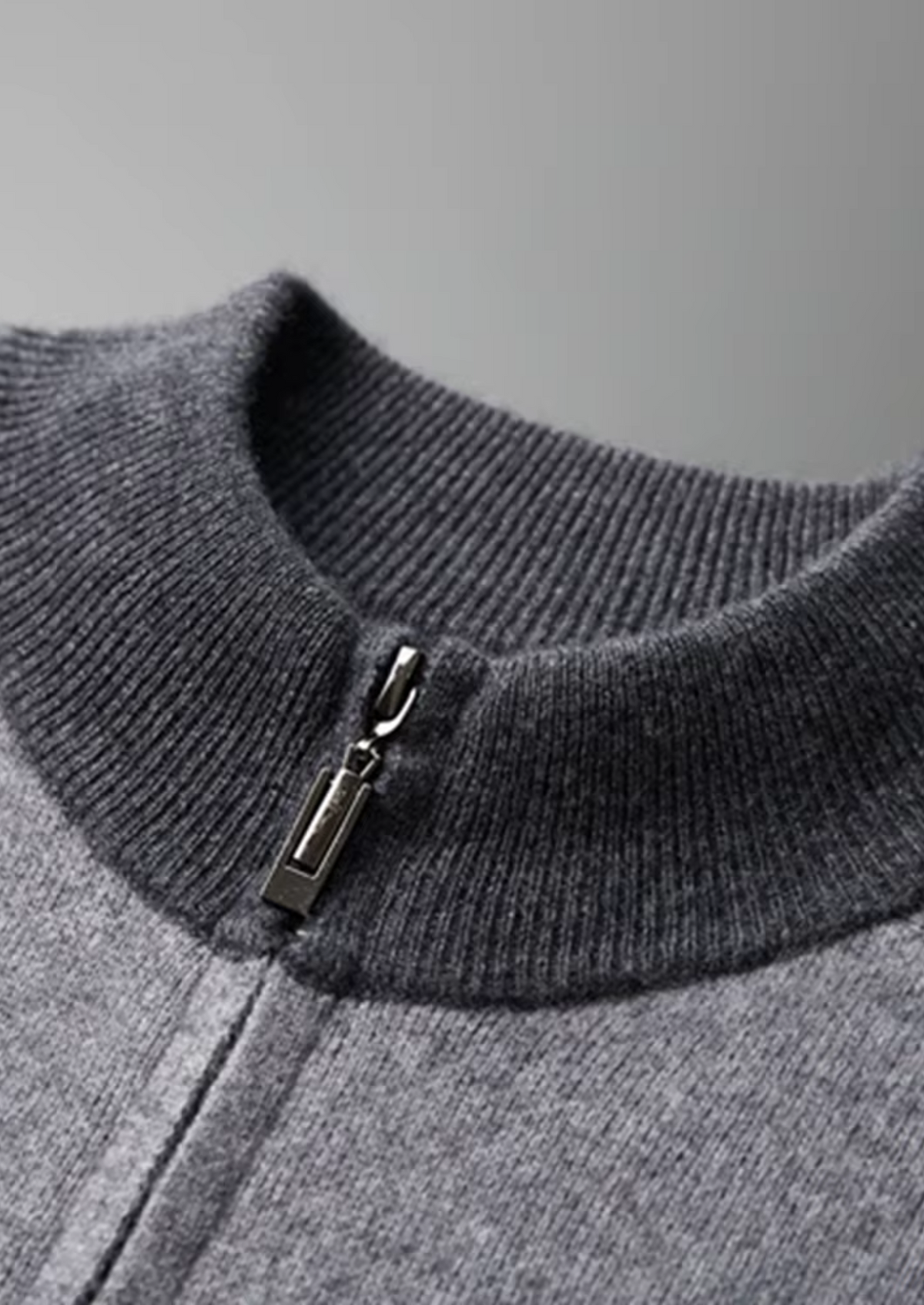 Premium Cashmere Dark Gray Torino Leisure Set | Portovelli