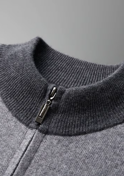 Premium Cashmere Dark Gray Torino Leisure Set | Portovelli