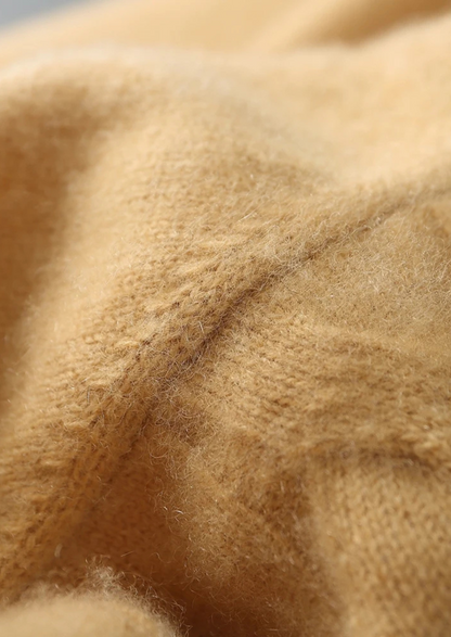 Premium Cashmere Cable Crewneck | Portovelli