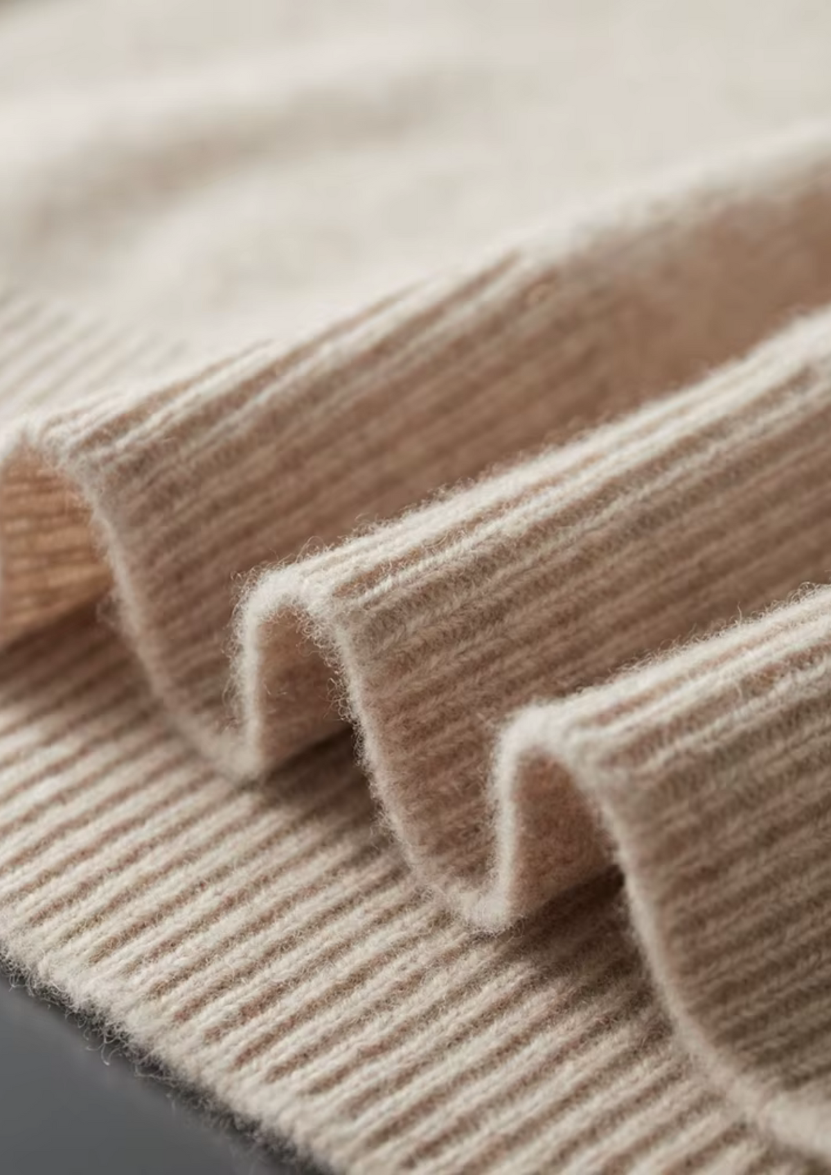 Pure Extra-Fine Merino Wool Button Hoodie | Portovelli