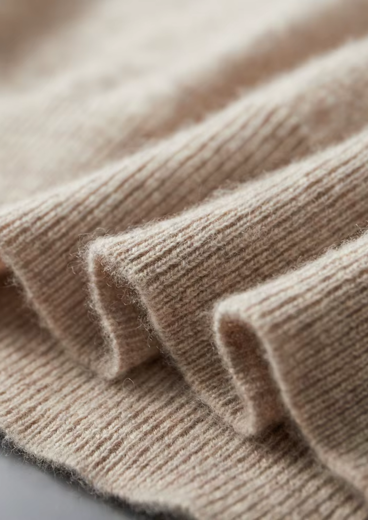Premium Cashmere Two Tone Button Polo | Portovelli