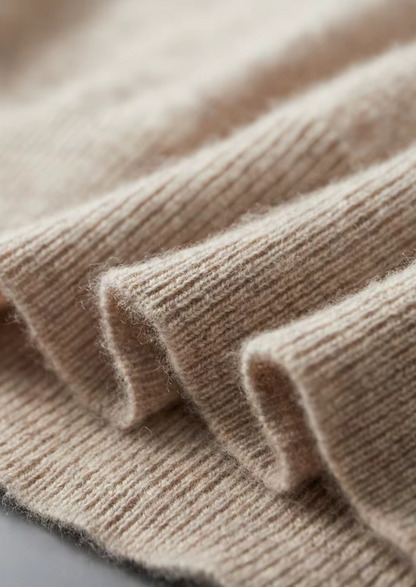 Premium Cashmere Two Tone Button Polo | Portovelli