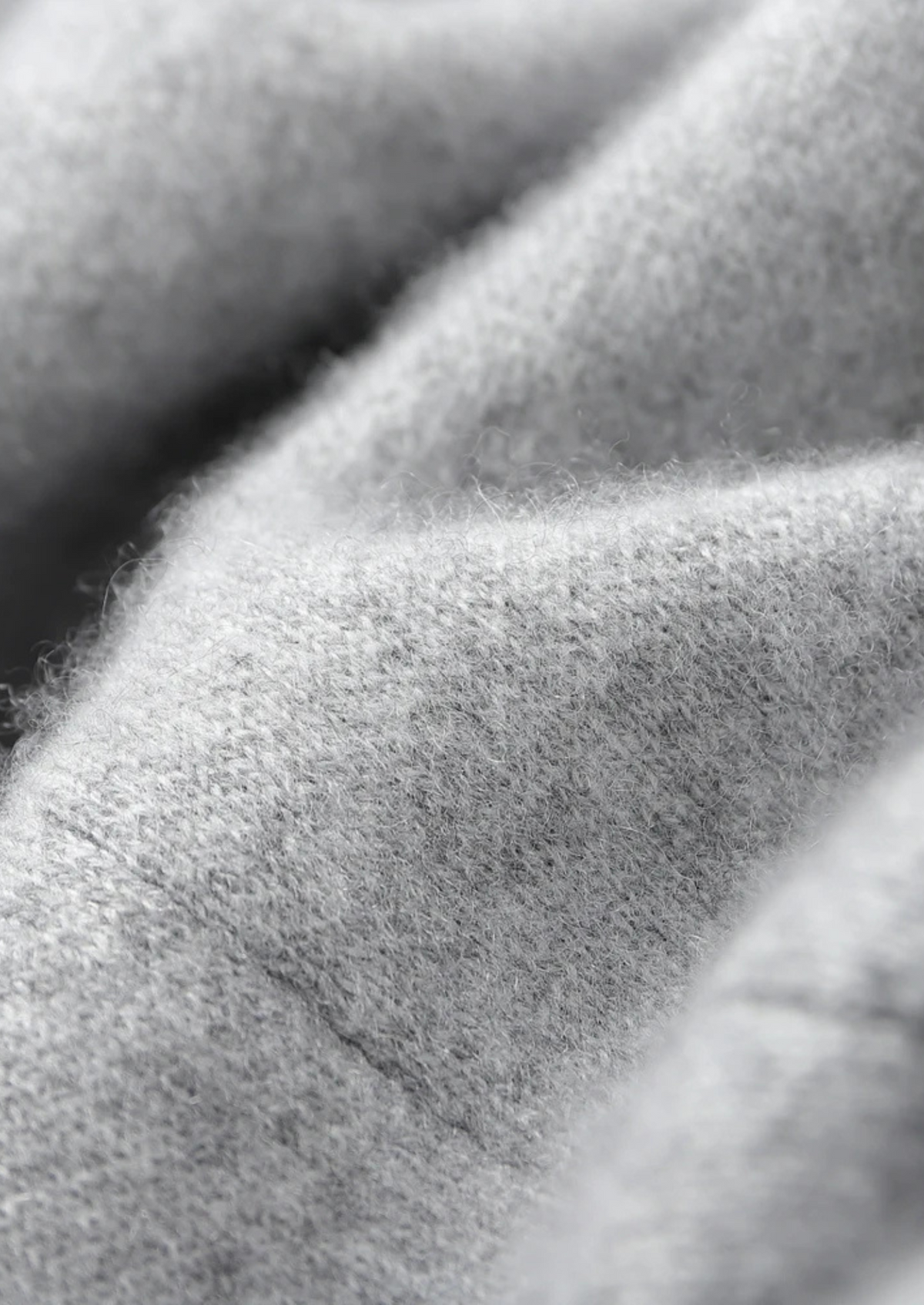 Premium Cashmere Light Gray Alain Leisure Set | Portovelli