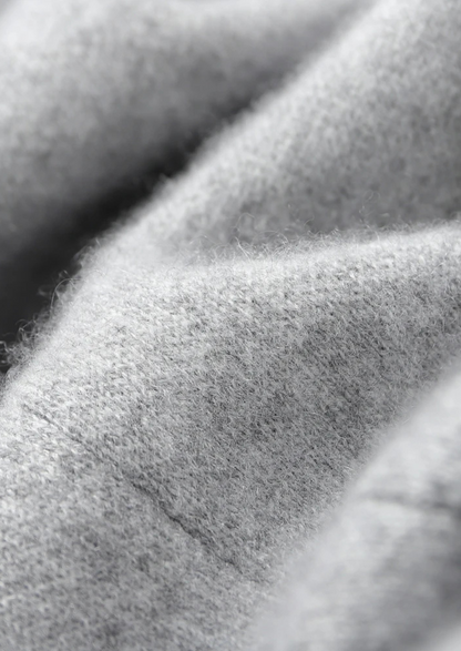 Premium Cashmere Light Gray Alain Leisure Set | Portovelli
