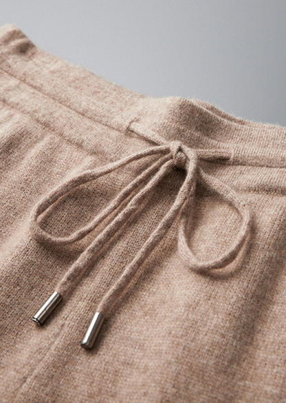 Premium Cashmere Essential Leisure Joggers | Portovelli