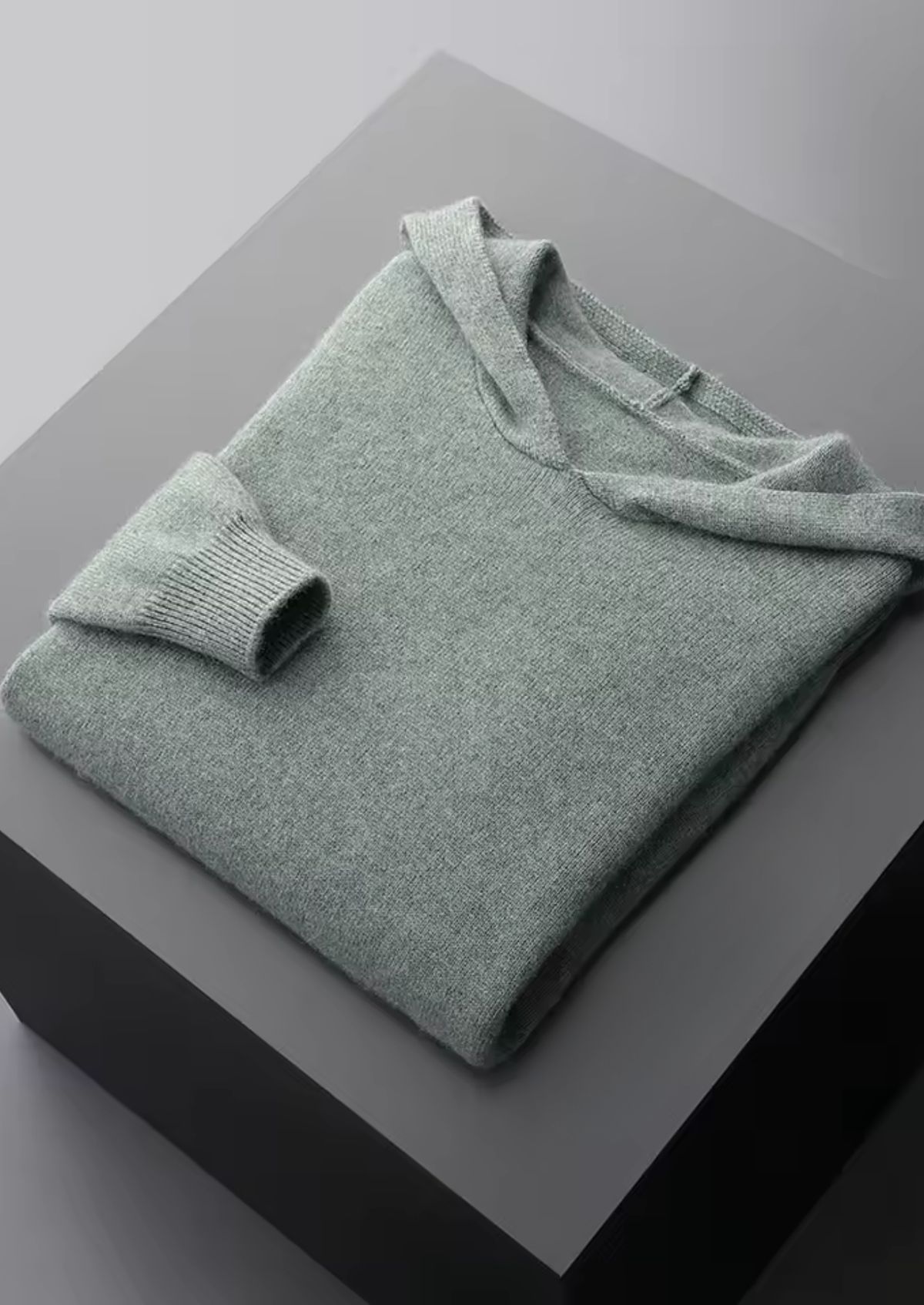 Premium Cashmere Essential Hoodie | Portovelli