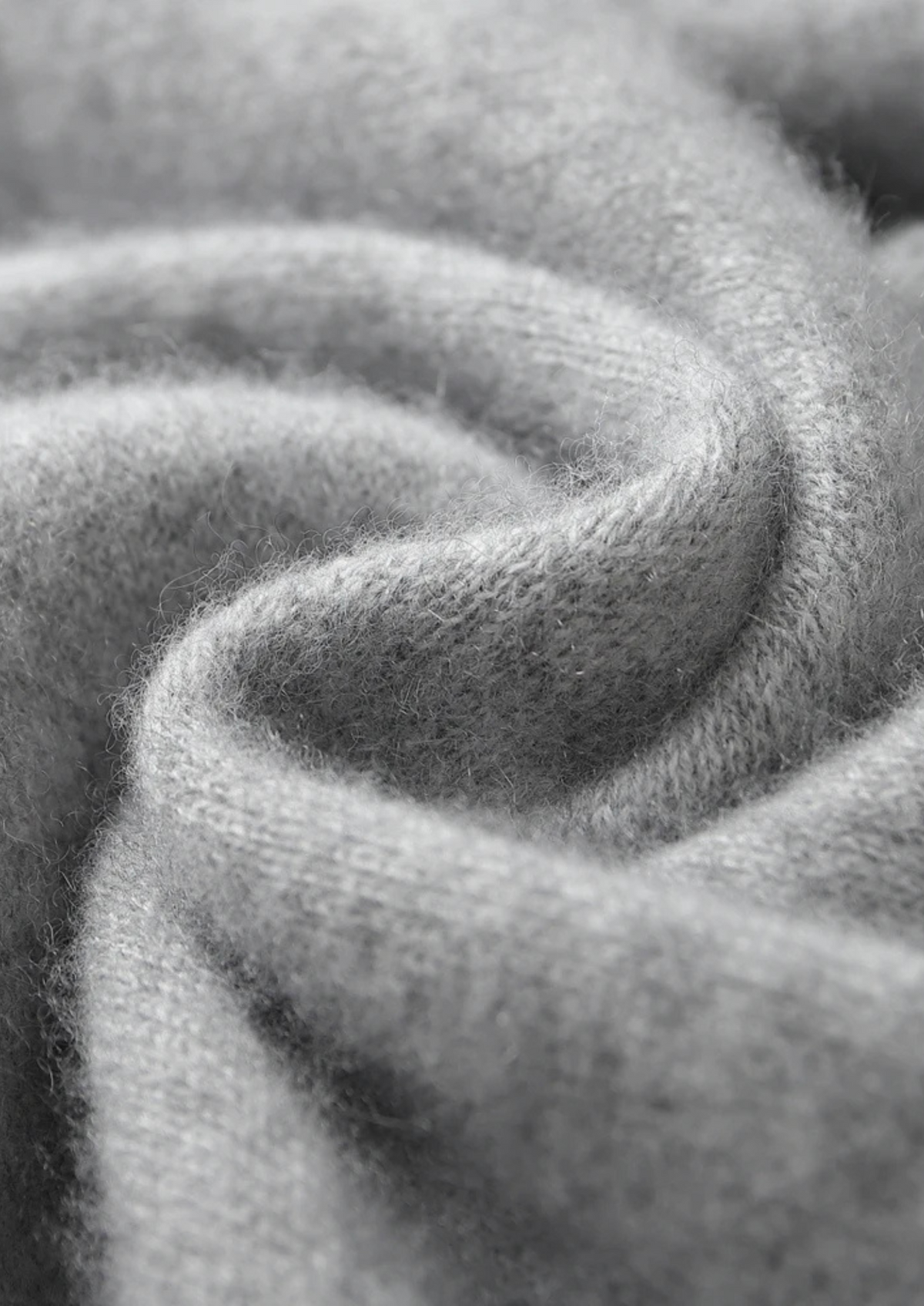 Premium Cashmere Light Gray Alain Leisure Set | Portovelli