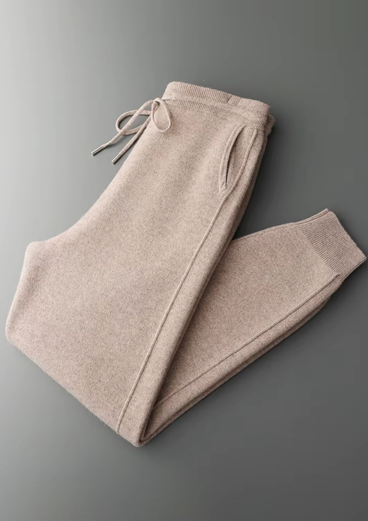 Pure Extra-Fine Merino Wool Leisure Joggers | Portovelli