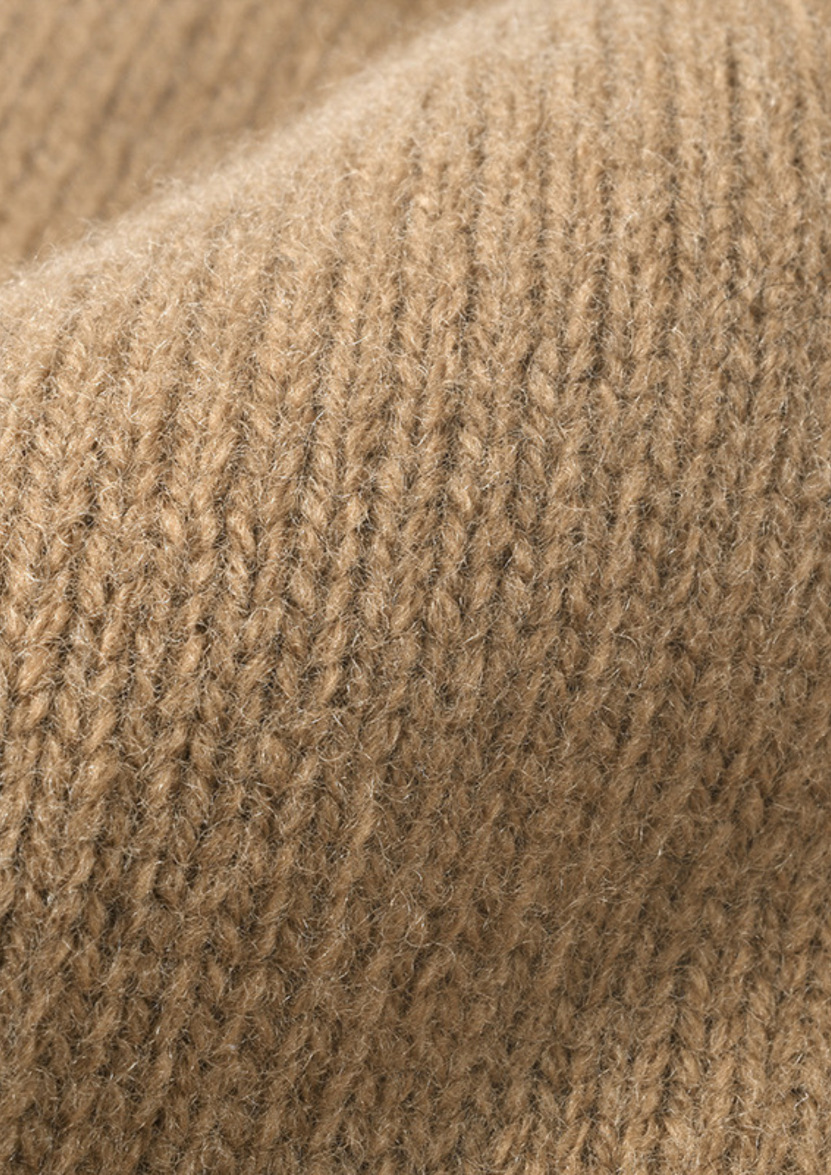 Caramel Merino Wool Wintertime Beanie | Portovelli